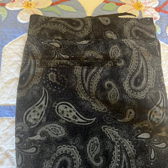 Tommy Hilfiger Black Velvet Pants Size 8 - Picture 8 of 8